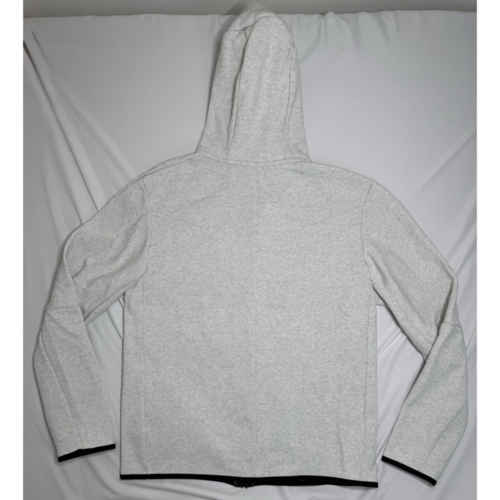 Nike Sportswear Tech Fleece Full-Zip Hoodie Heather Grey Unisex Size Medium - Picture 5 of 7
